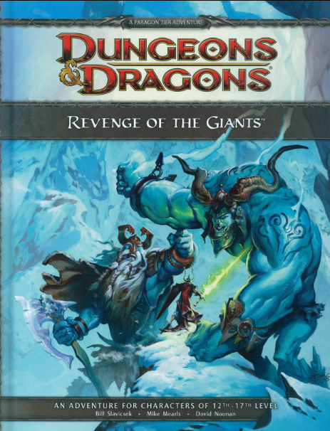 Book cover of Revenge of the Giants by Wizards RPG Team Book cover of Revenge of the Giants by Wizards RPG Team
